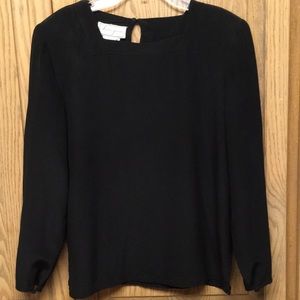 Spenser Jeremy Long Sleeve Silk Blouse